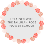 Tallulah rose flowers logo