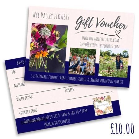Wye Valley Flowers £10.00 Gift Voucher